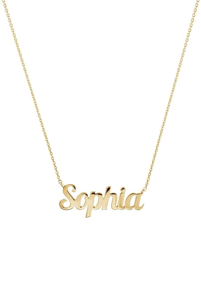 Customized Name Pendant