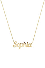 Customized Name Pendant