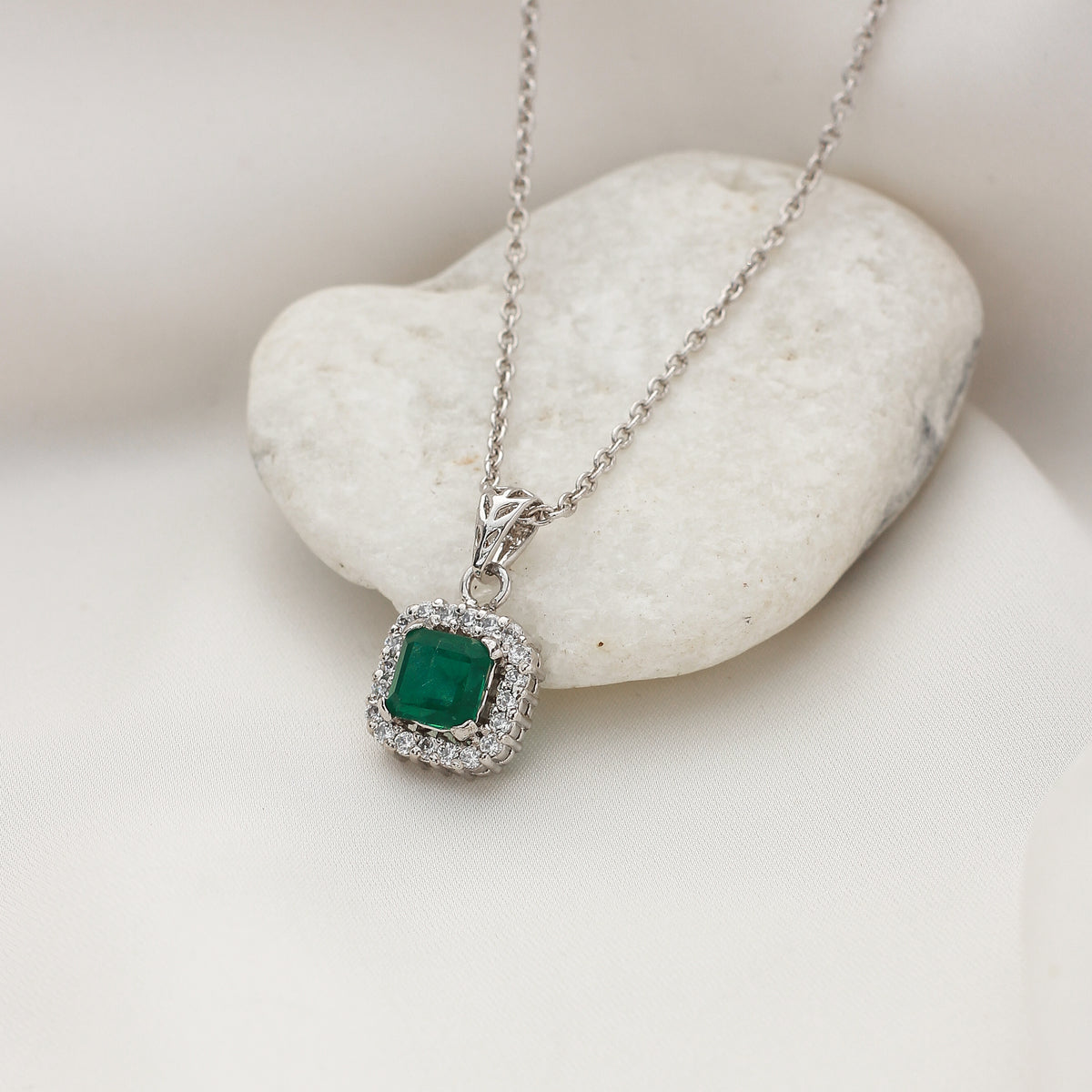 Emerald Elegance Pandent