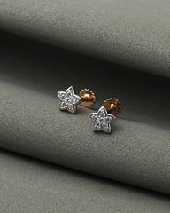 Starry Glow Studs – 21K Gold