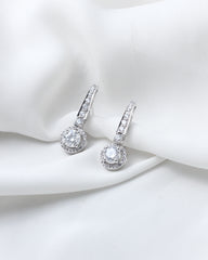 Celestia Moissanite Drop Earrings