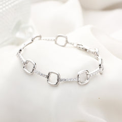 Regal Zircon Cuff