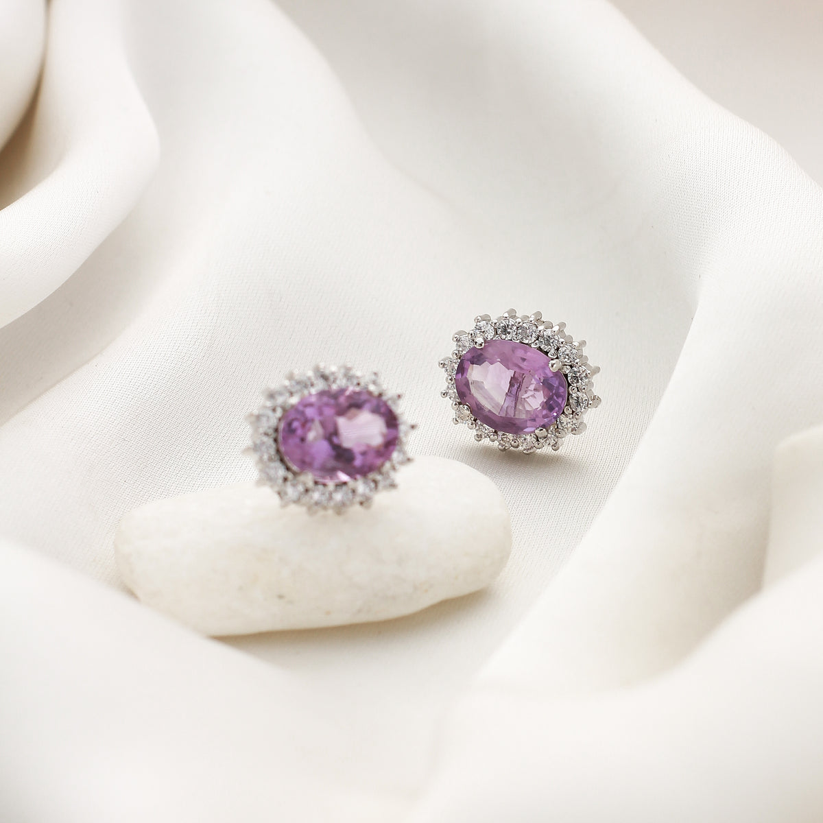 Twilight Amethyst Studs
