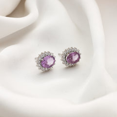 Twilight Amethyst Studs