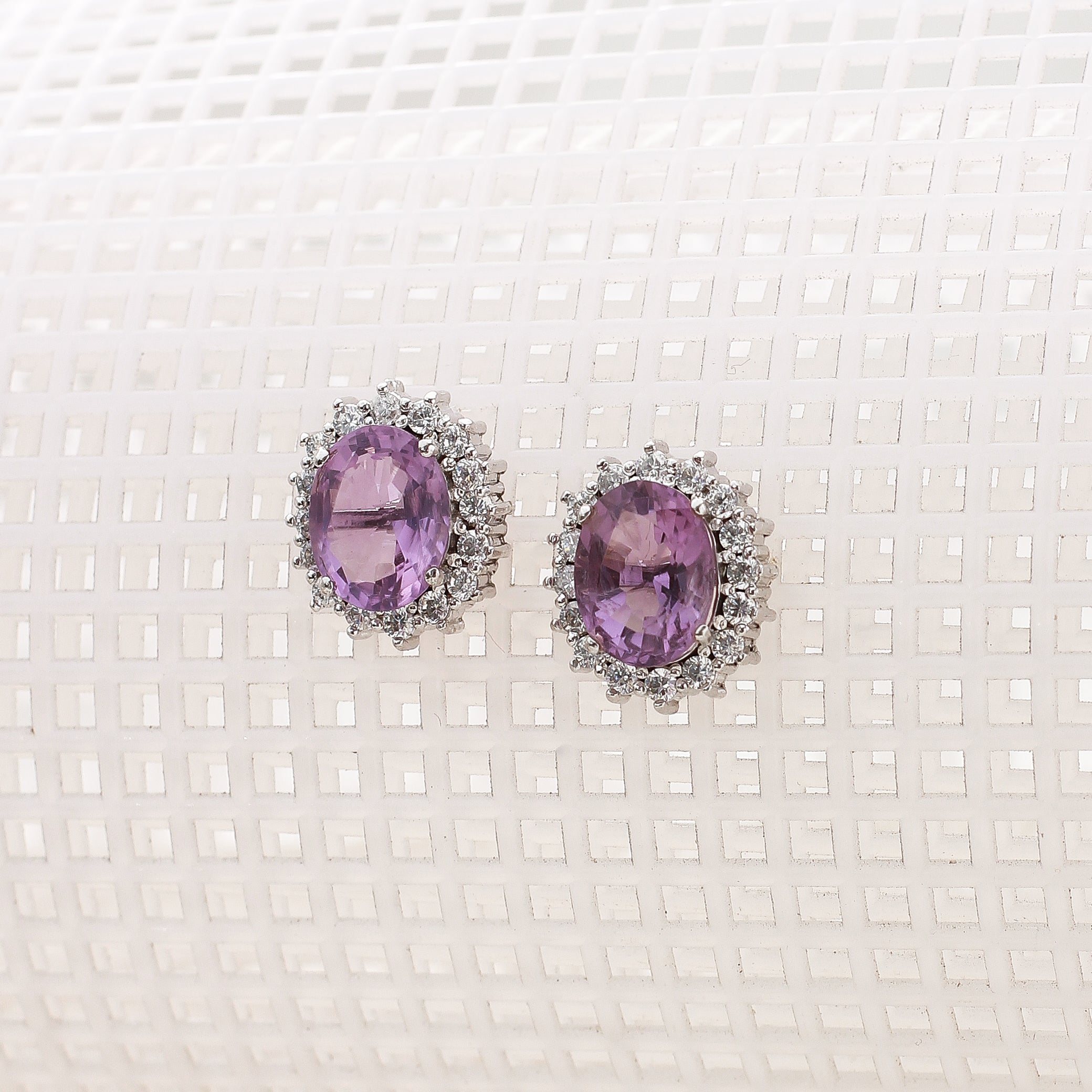 Twilight Amethyst Studs
