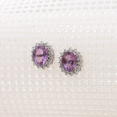 Twilight Amethyst Studs