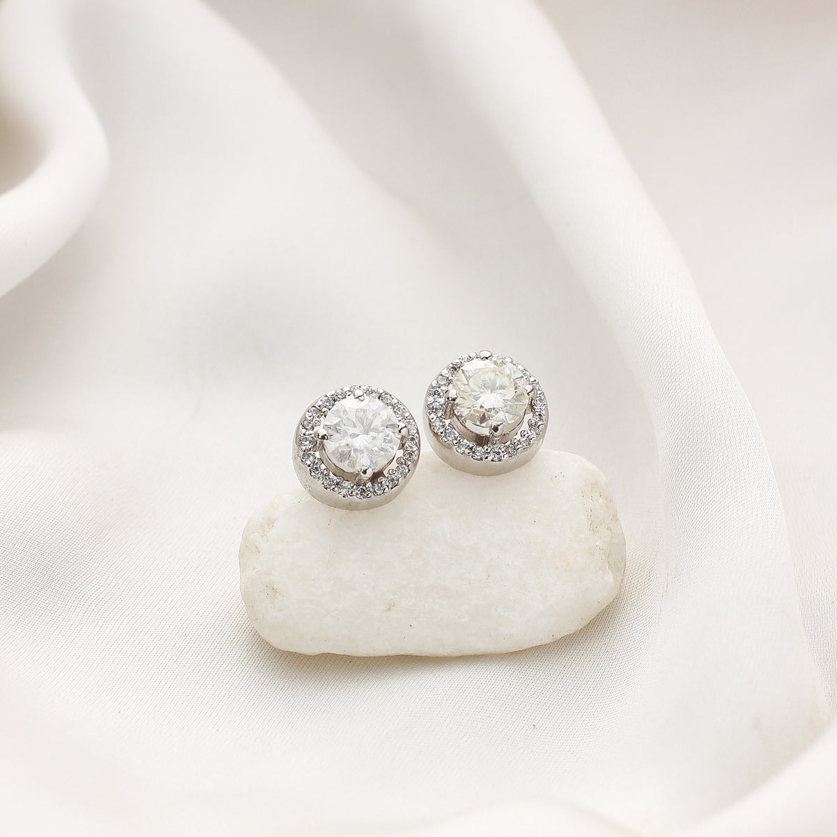Halo Elegance Studs
