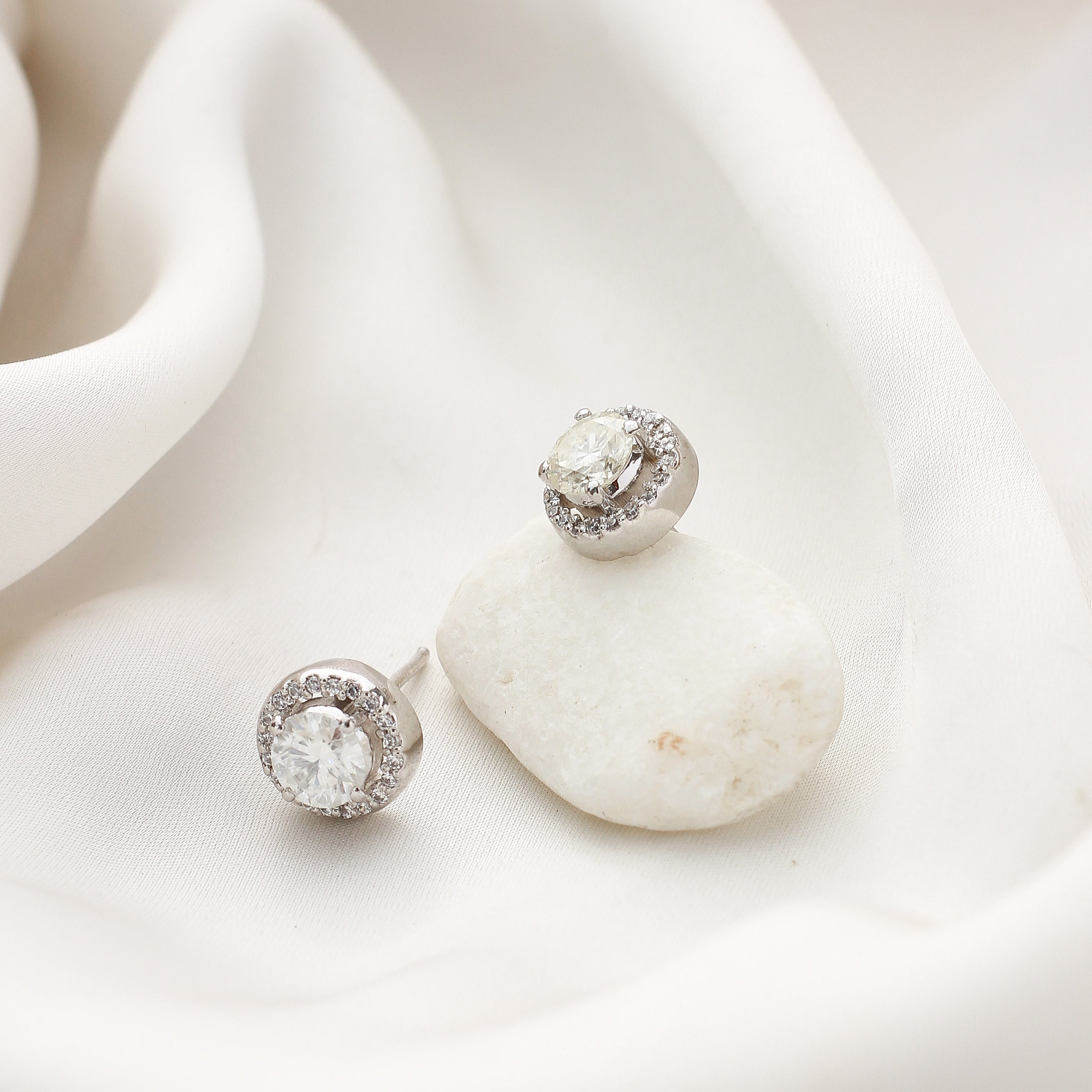 Halo Elegance Studs