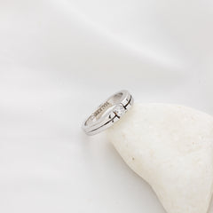 Astra Moissanite Band