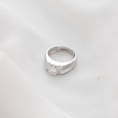 Regal Moissanite Band