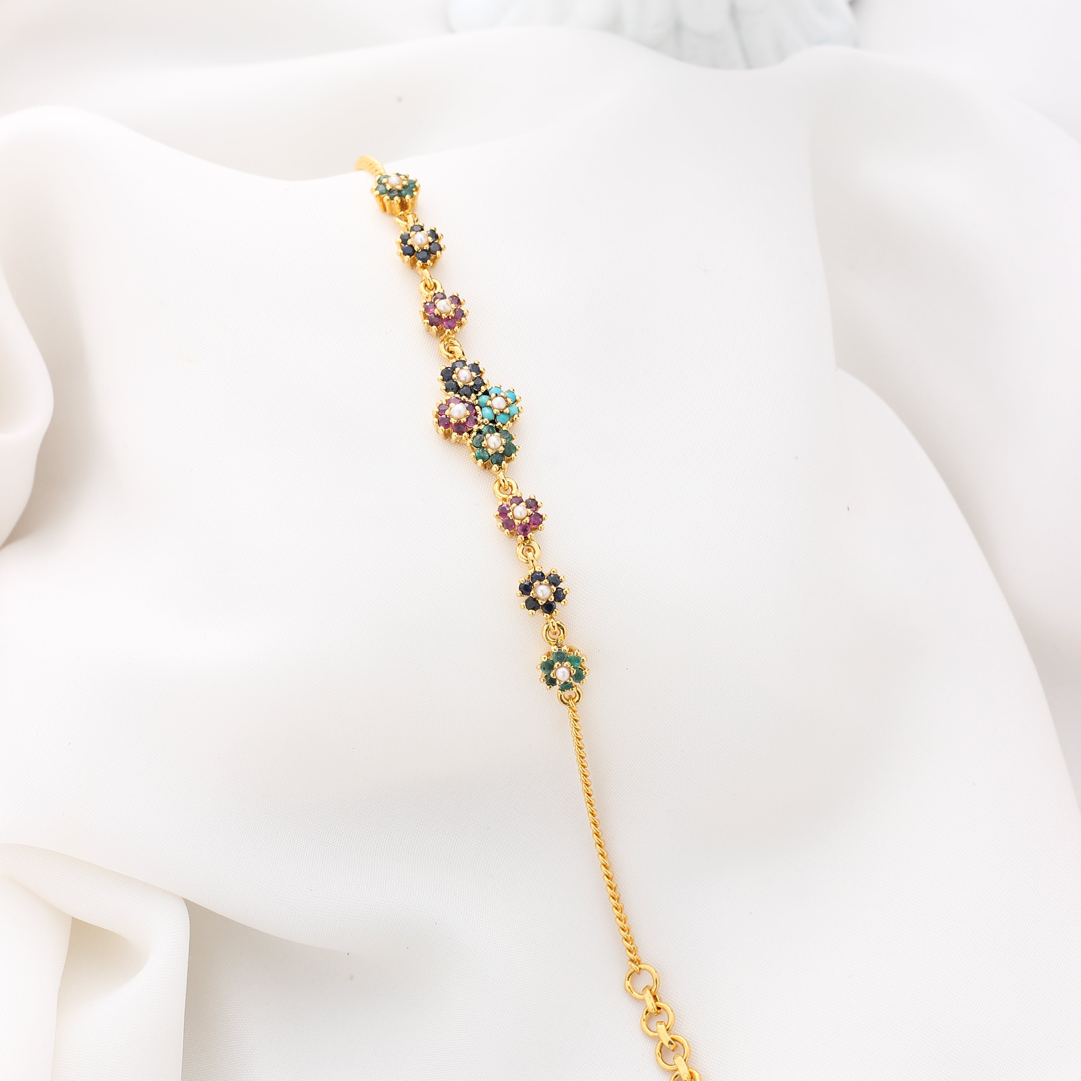 Triad Blossom Bracelet